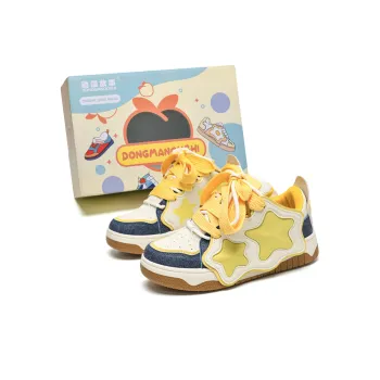Anime Story Anti-Slip And Wear-Resistant Height Increasing Low-Top Skateboard Shoes Women's