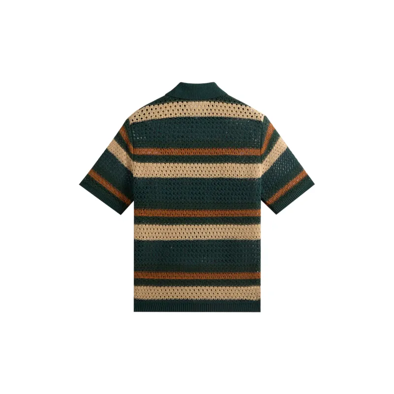 KITH Thompson Crochet Button Down Shirt-1