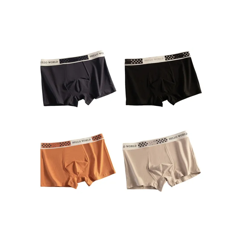 Flowers In Water Underpants Men's 4 Pack-19