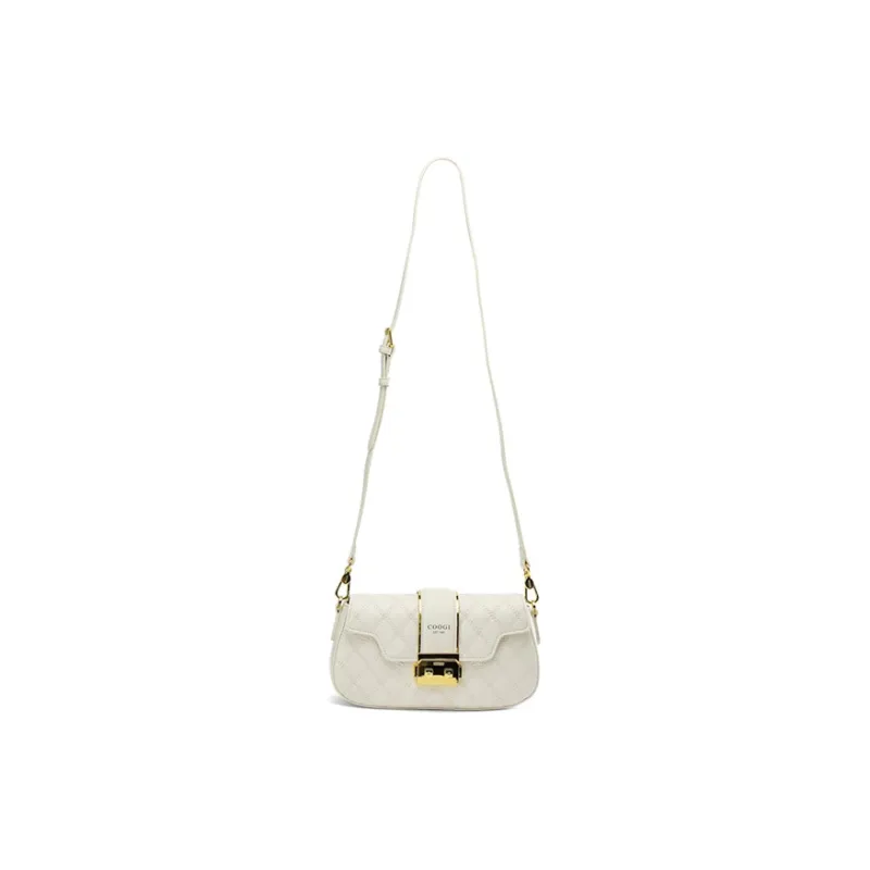 COOGI PU Shoulder Bag Crossbody Bag Regular Women's Black/White-13