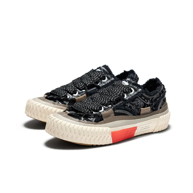 EXCELSIOR Royal Multi Layer Snow Breathable Low Top Canvas Shoes Unisex-1