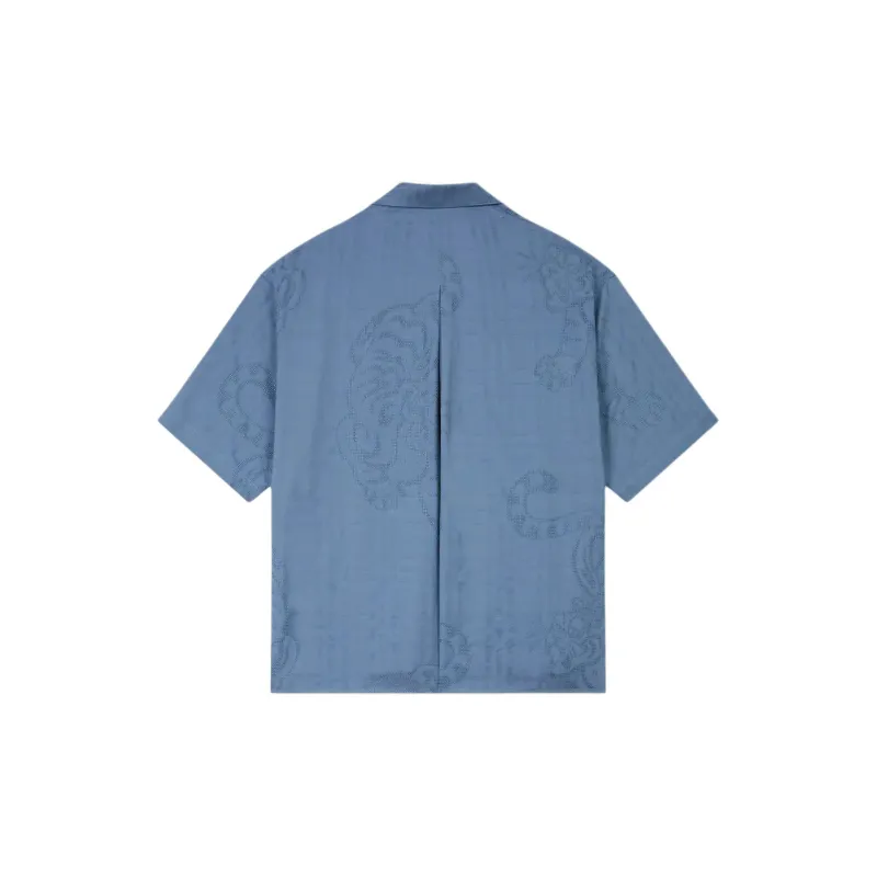 KENZO Bamboo Tiger Hawaiian Jacquard Shirt-1