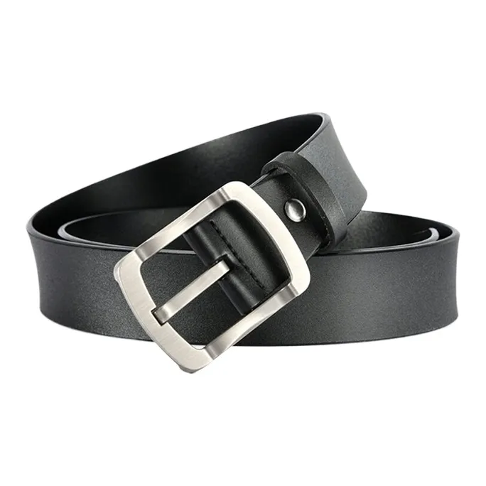 CARTELO Cow Split Leather Belts Men's Width 3.8CM-2