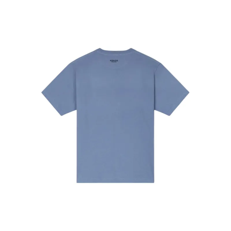 KENZO Lucky Tiger Embroidered Crewneck T Shirt-1