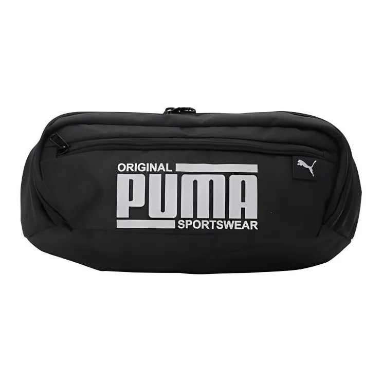 PUMA Fabric One Shoulder Crossbody Fanny Pack Regular Men's Black-5