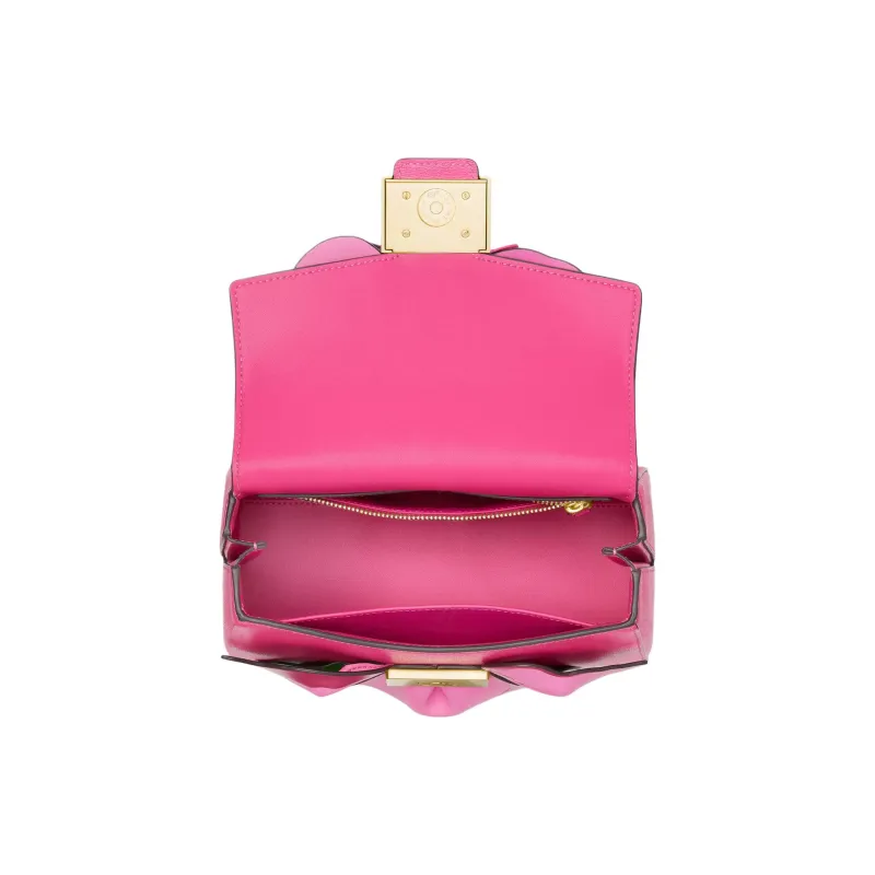 Kate Spade Katy Leather Shoulder Bag Crossbody Bag Handbag Small Size Women's Overripe Plum Color-3