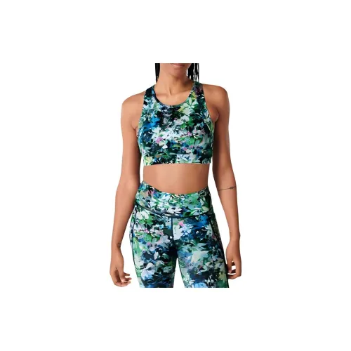 Sweaty Betty Sports Underwear Women's Green Textured Print