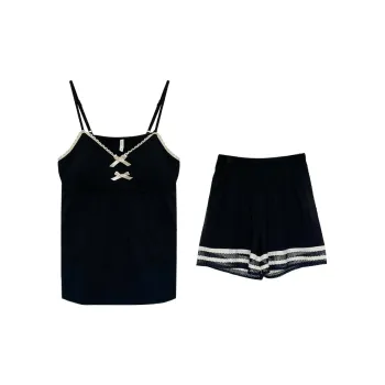 Beiyan Pajama Set Women's Premium Black
