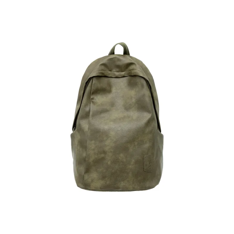 BRABOSTON PU Backpack Regular Unisex White/Gray/Black/Pink/Army Green/Blue-15