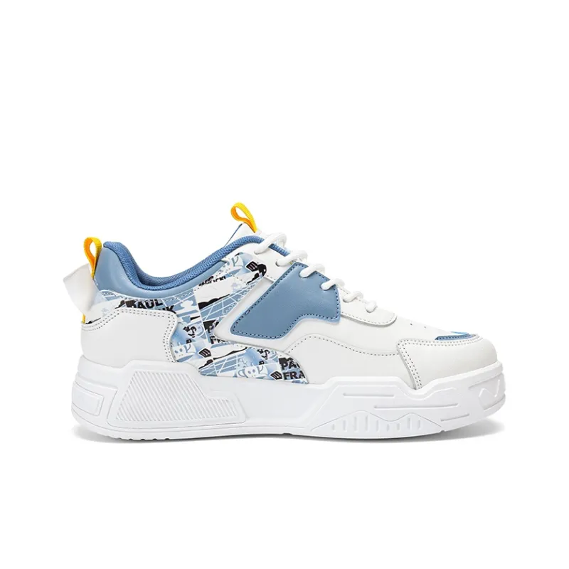 PAUL FRANK Slip-Resistant High-Top Skateboard Shoes Men's-20