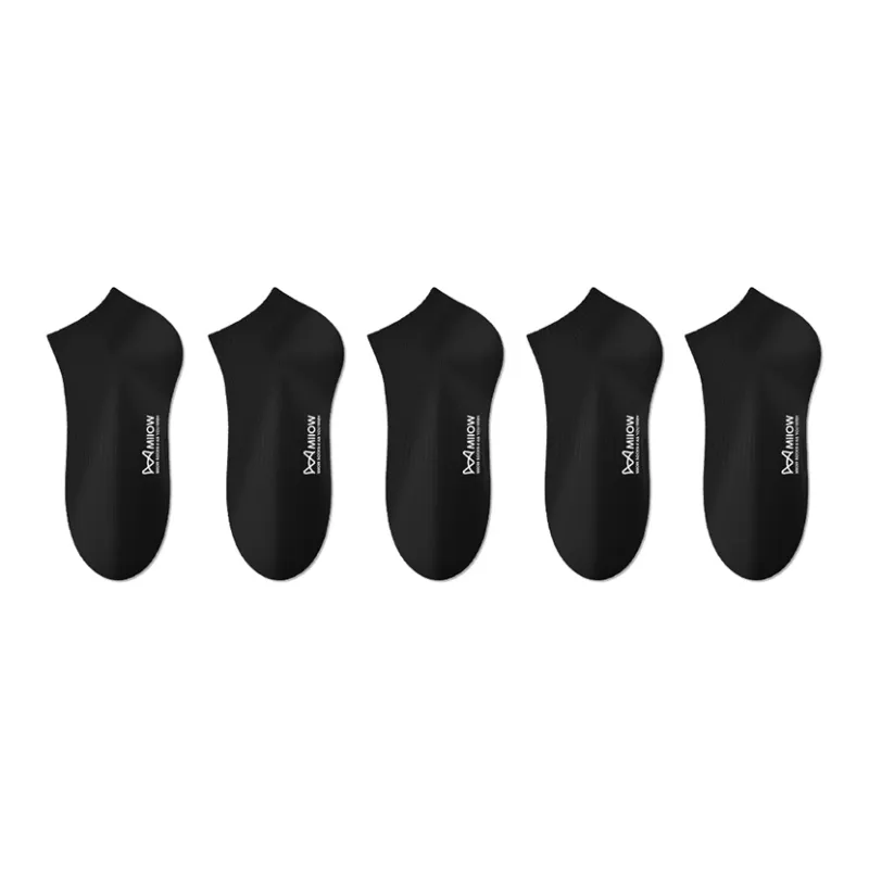 MIIOW No-Show Socks Unisex 5 Pack-7