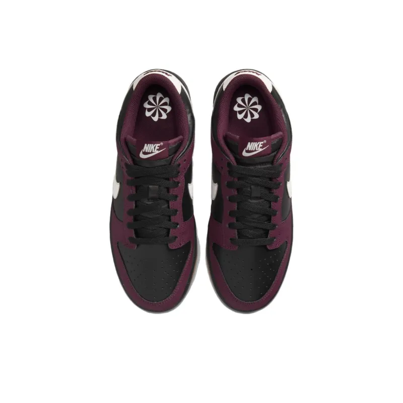 Nike Dunk Low Next Nature Burgundy Crush Black Women's-3