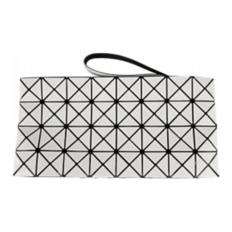 ISSEY MIYAKE Prism PVC Clutch Women's White-5