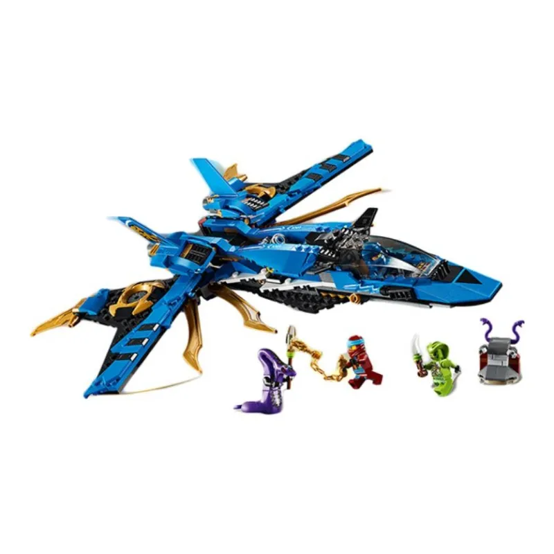 LEGO Phantom Ninja Collection Thunder Ninja Jie's Storm Fighter Building Blocks 301 600pcs 70668-1