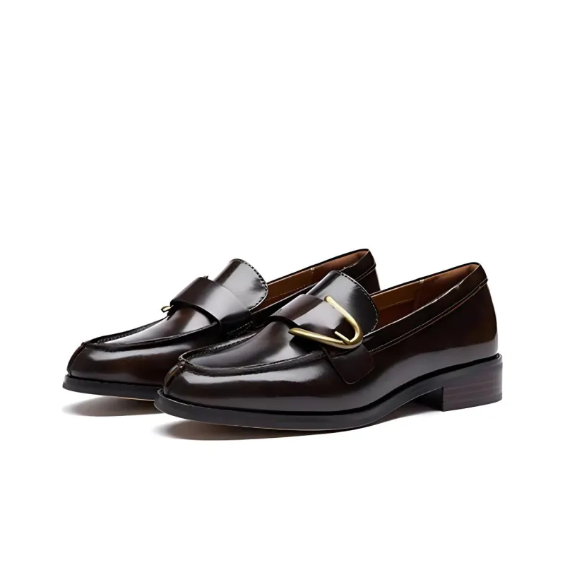 Clarks Loafers 3cm Women's Dark Brown-2