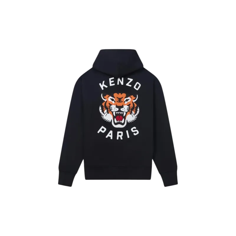 KENZO Lucky Tiger Oversize Embroidered Hoodie-1
