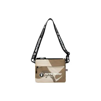 Aape Fabric Crossbody Bag Regular Men's Khaki/Camouflage/Green