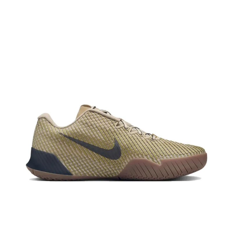 Nike Court Vapor 11 Hc Premium Sanddrift Thunder Blue Gum Medium Brown Metallic Gold-1