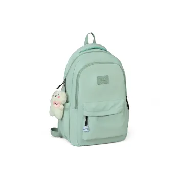 Kevin Cohen Polyester Backpack Unisex Mint Milk Green