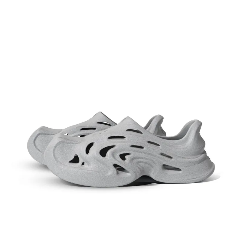 MAISON MISFIT 15 Gourmand Clogs Men's Small Silver Gray-1
