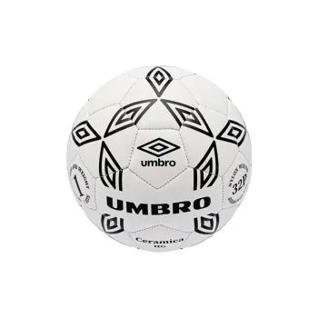 Umbro Size 1 Soccer PU Machine Stitched Soccer Ball Unisex White Black