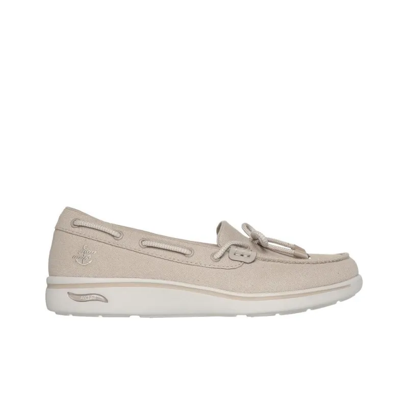 Skechers ARCH FIT UPLIFT - Laguna Cushioning Wear-Resistant Low-Top Casual Shoes Women's Taupe-1