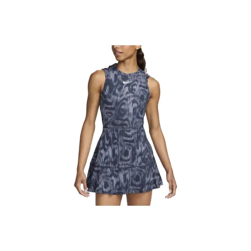 Nike Dri-Fit Sleeveless Dresses Women's Thunder Blue