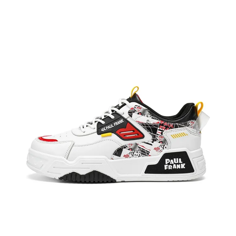 PAUL FRANK Slip-Resistant High-Top Skateboard Shoes Men's-30