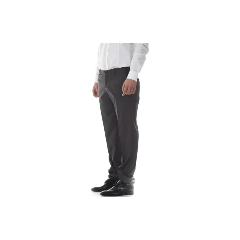 DANIELE ALESSANDRINI Casual Pants Men's Gray-2
