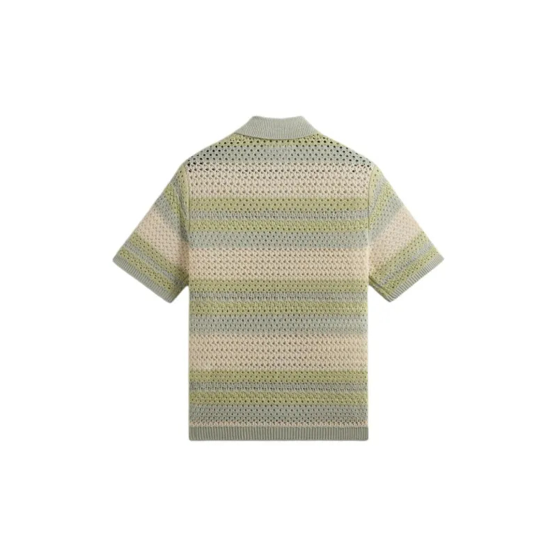 KITH Thompson Crochet Button Down Shirt-1