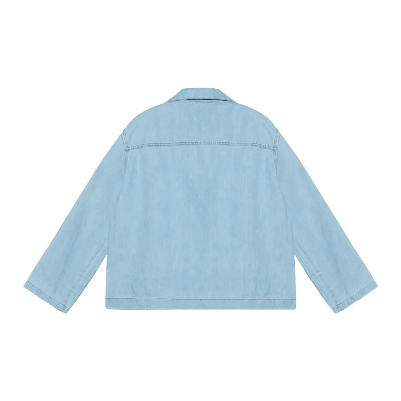 LOEWE Denim Jackets Women's Blue-1