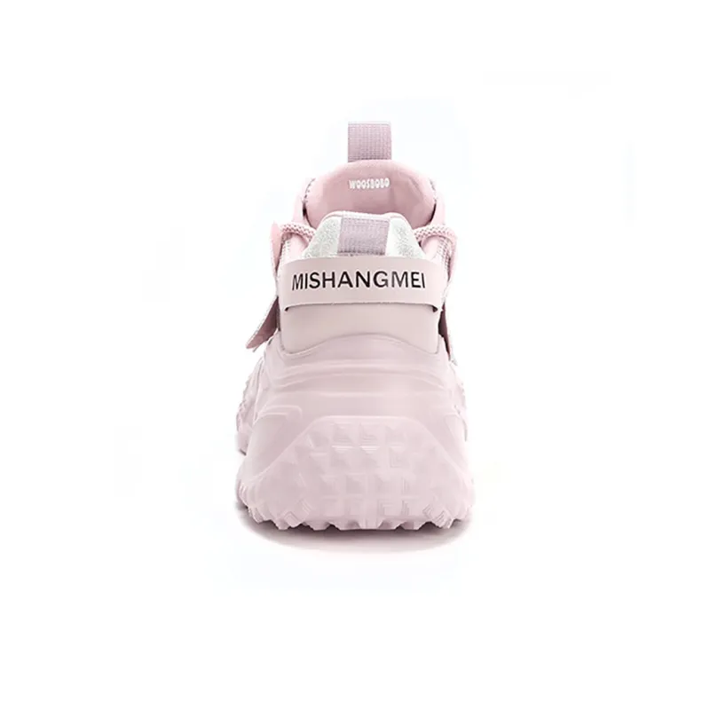 WOOS BOBO Breathable Lightweight Height Increasing Low Top Chunky Sneakers Women's-8