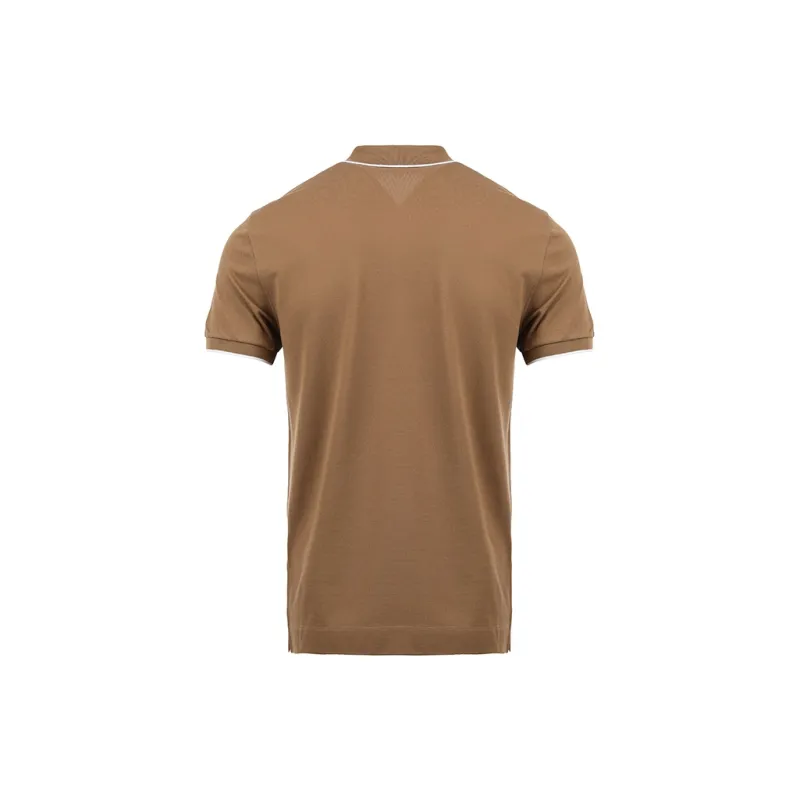 Ermenegildo Zegna Logo embroidered Polo Shirt-1
