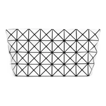 ISSEY MIYAKE Prism PVC Clutch Women's White
