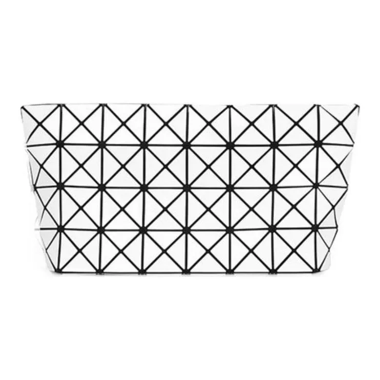 ISSEY MIYAKE Prism PVC Clutch Women's White-0