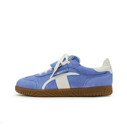 Champion Champ T Trainer T Head Army Trainers Low Top Skateboard Shoes Women's Blue