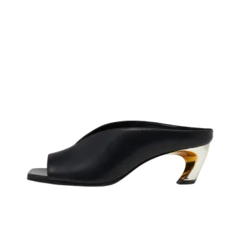 Alexander McQueen Open Toe Slip On Mules Women's