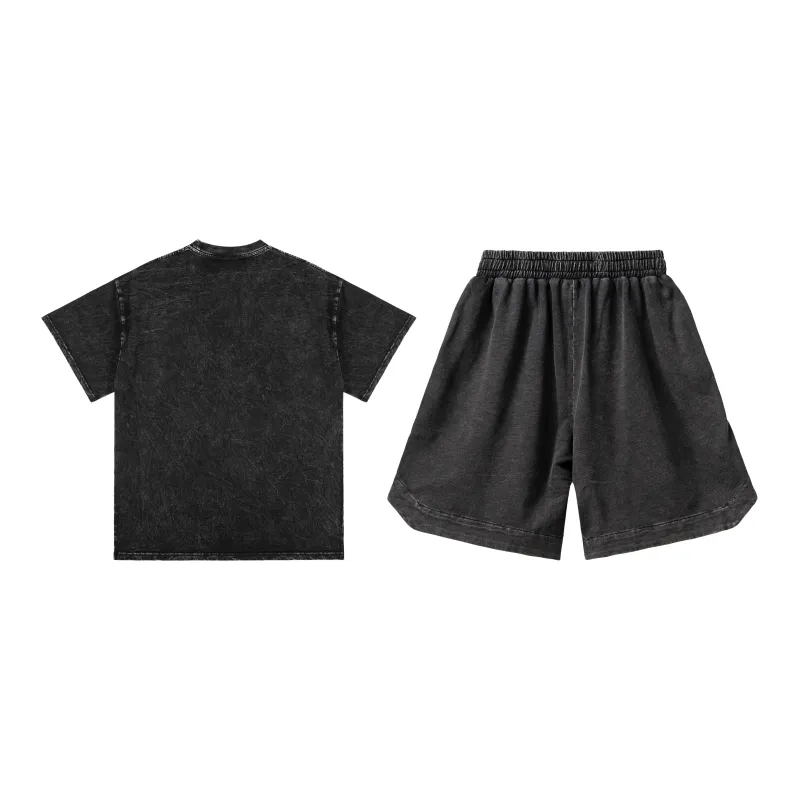 PILOTDRAGON Split Leg Casual Shorts Unisex-7
