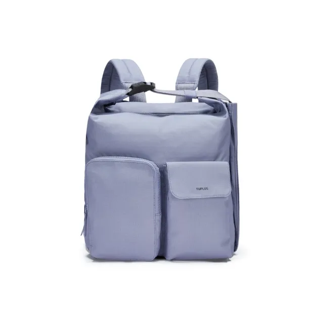TUPLUS Oxford Travel Bag Handbag Backpack Regular Unisex Khaki Green/Misty Blue/Soft Chiffon Pink/Graphite Gray-5