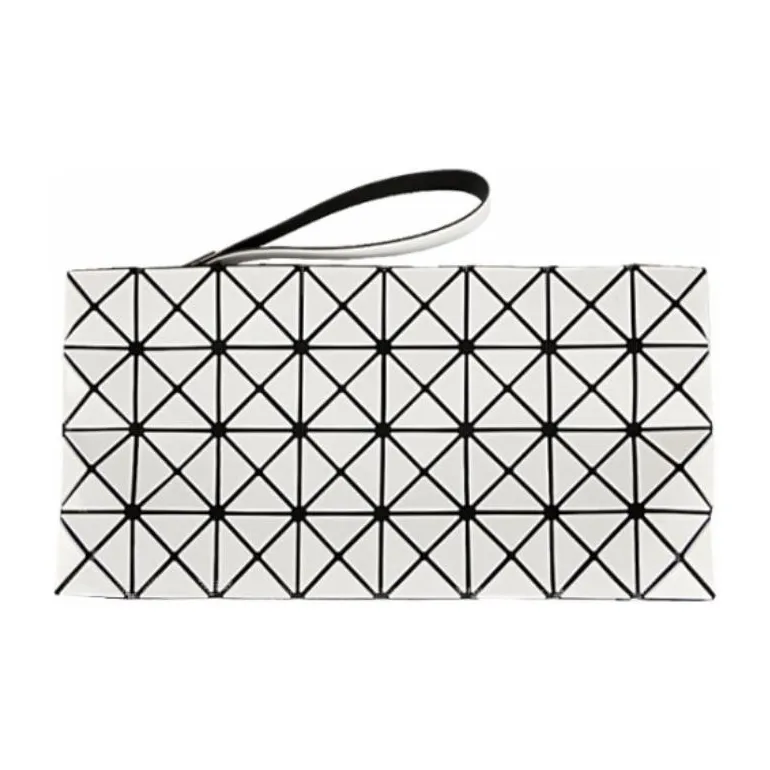 ISSEY MIYAKE Prism PVC Clutch Women's White-3