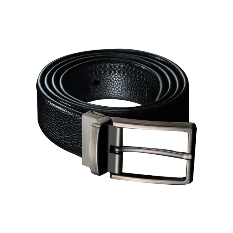 CARTELO Cow Split Leather Belts Men's Width 3.3cm-1