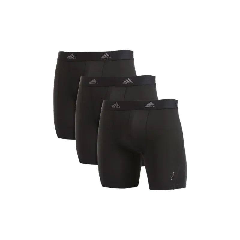 Adidas Square cut Underwear Men's 3 Pack Black-0