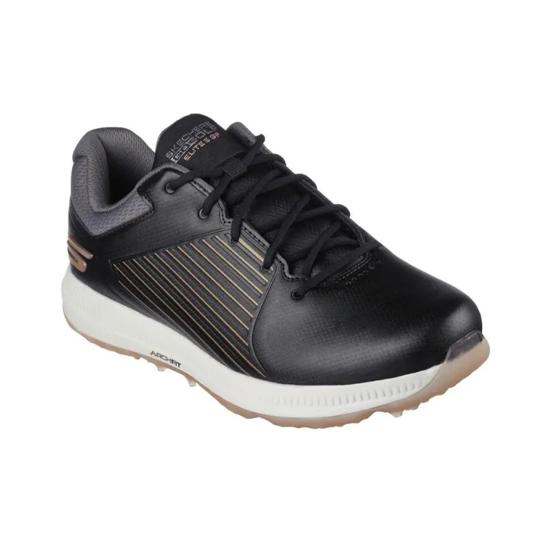 Skechers Go Golf Wear-resistant And Lightweight Low-Top Golf Shoes Women's Black-2