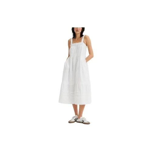 Levis Sleeveless Dresses Women's White