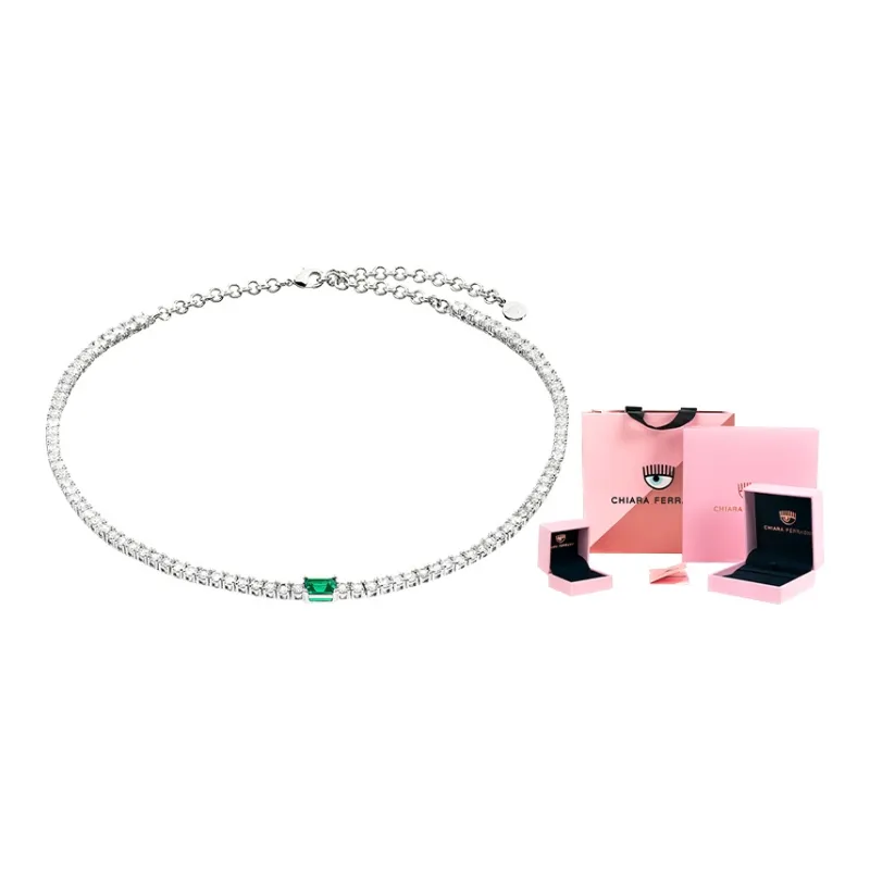 CHIARA FERRAGNI Alloy Necklaces Women's Silver-1