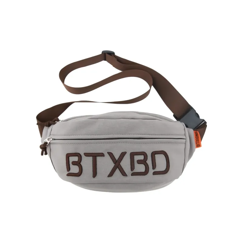 Alcohol Dragon Nylon Fabric Sling Bag Regular Unisex Black/White/Gray/Red/Orange-20