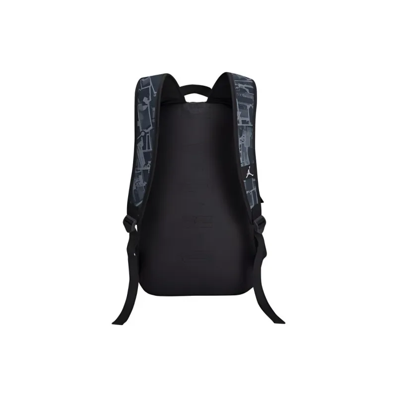 Jordan Polyester Backpack Regular Unisex Charcoal Black-2