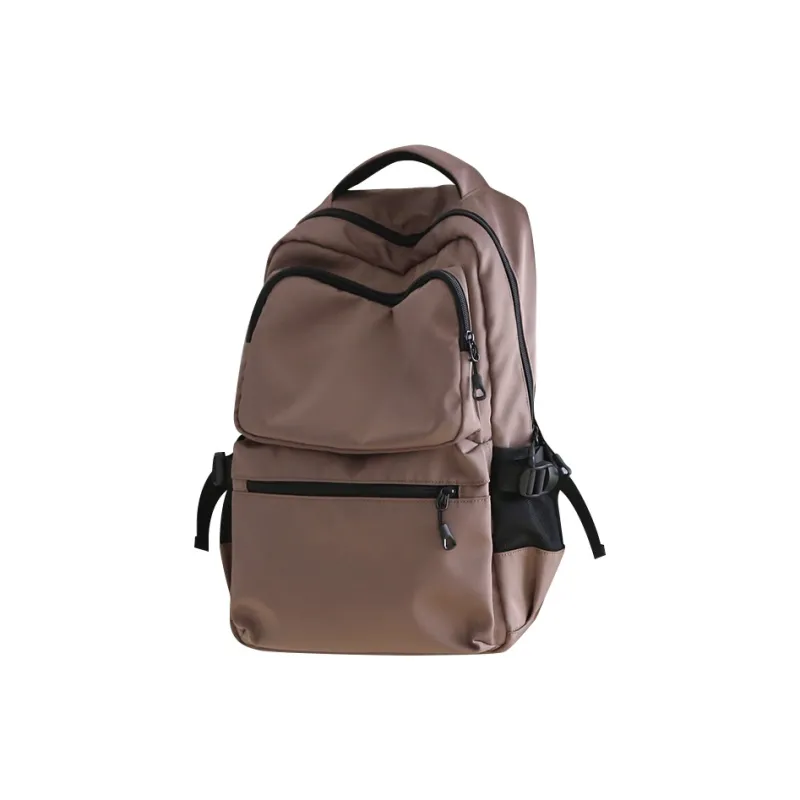 DOSRFINI Oxford Backpack Regular Unisex Black/Gray Green/Dark Brown Coffee-5
