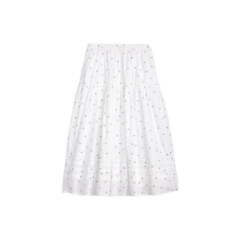 Levi’s Casual Long Skirts Women's White-1