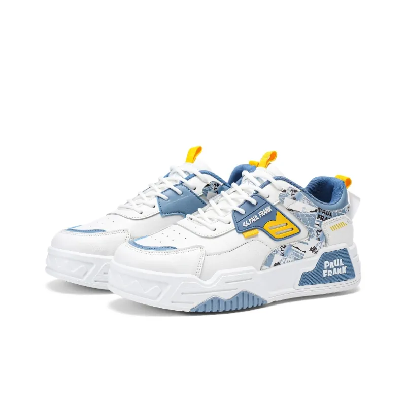 PAUL FRANK Slip-Resistant High-Top Skateboard Shoes Men's-21